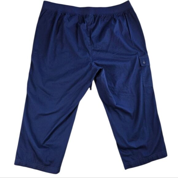 White Stag Pull Up Capris 100% Cotton Pants Size 16 - Picture 2 of 15